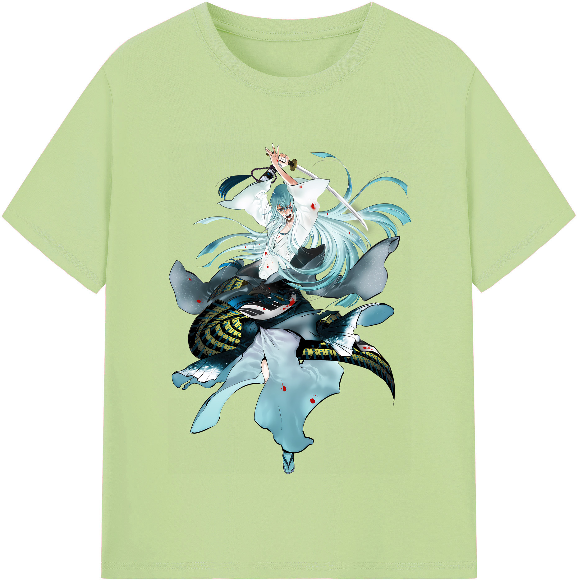 （画像用） 刀剣乱舞 Touken Ranbu 綿100％半袖Tシャツ（フロントプリント）
